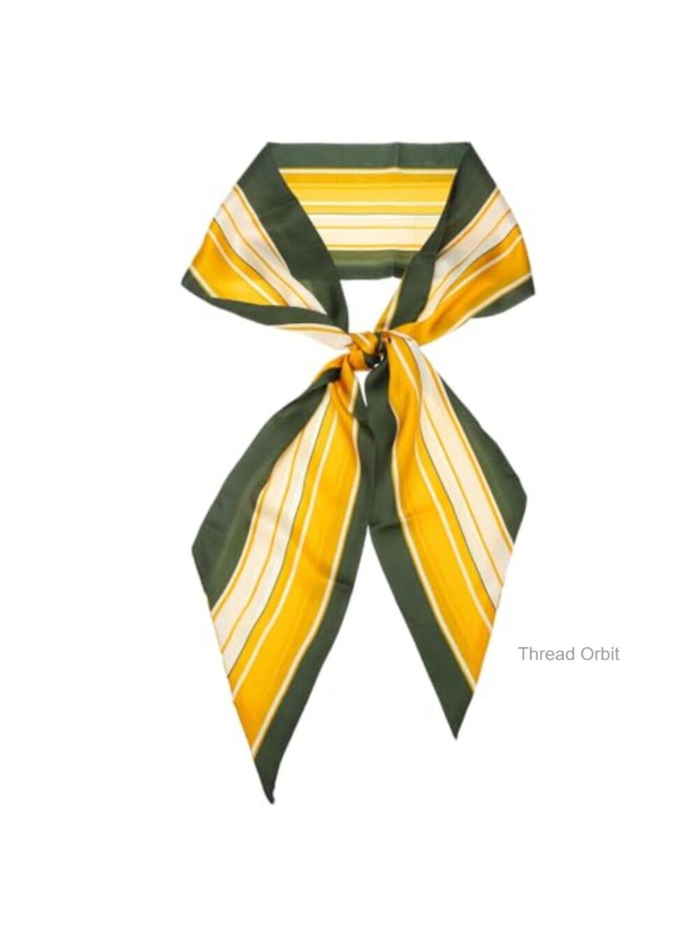 Polyester Satin Silky Hair Neck Scarf Graceful Breathable Headband